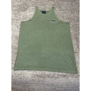 VTG Men Sz XL 1990 80s Cayman Islands Tank Top Shirt Single Stitch Front Back